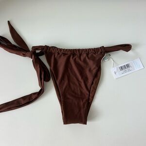 Frankie's bikinis kealy bottoms in cinnamon